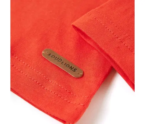 Pikkade Varrukatega Lastesärk, Erkoranž, 128