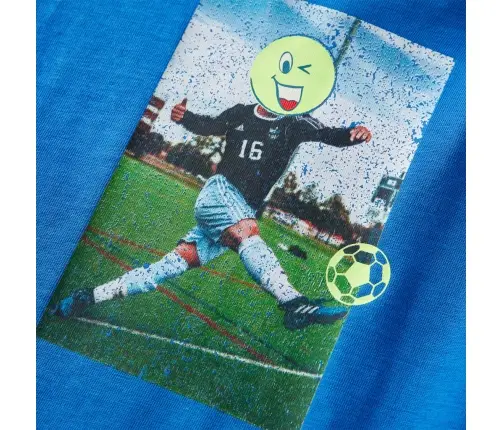 Bērnu Krekls Ar Garām Piedurknēm, Koši Zils, 116