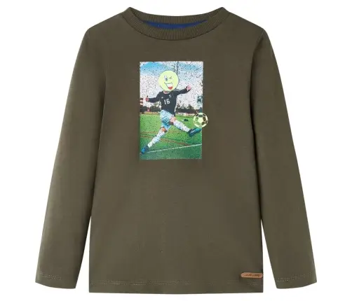 Pikkade Varrukatega Lastesärk, Khaki, 104