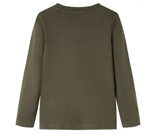 Bērnu Krekls Ar Garām Piedurknēm, Haki, 140