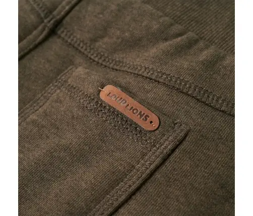 Bērnu Sporta Bikses, Nevienmērīga Haki Krāsa, 116