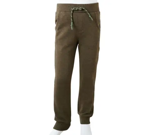 Bērnu Sporta Bikses, Nevienmērīga Haki Krāsa, 116