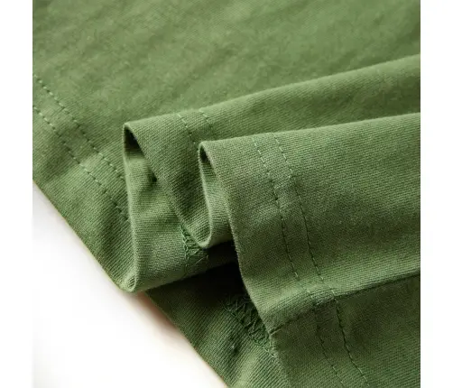 Bērnu Krekls Ar Garām Piedurknēm, Gaiša Haki, 128