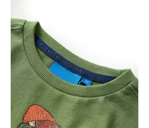 Pikkade Varrukatega Lastesärk, Hele Khaki, 140