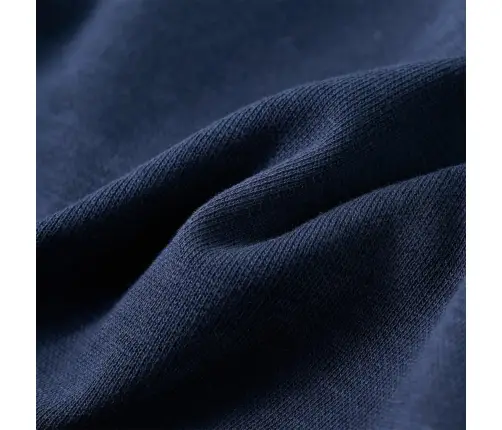 Vaikiškas Sportinis Megztinis Su Gobtuvu, Mėlynas/Oranžinis, 104