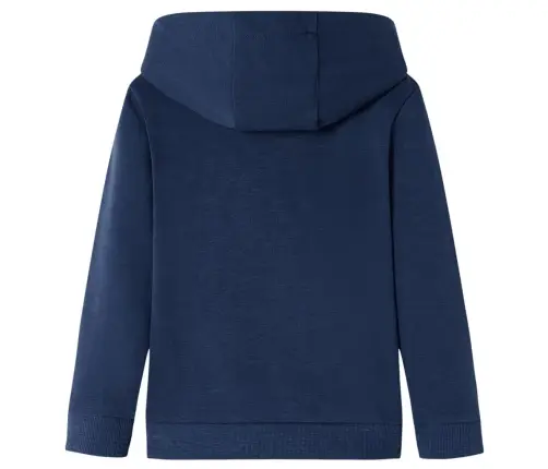 Bērnu Džemperis Ar Kapuci, Zils Un Oranžs, 116