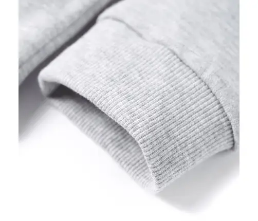 Bērnu Džemperis Ar Kapuci, Pelēks Un Oranžs, 116