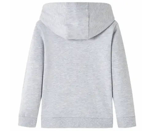 Bērnu Džemperis Ar Kapuci, Pelēks Un Oranžs, 128