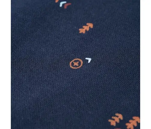 Vaikiškas Sportinis Megztinis, Tamsiai Mėlynos Mišinys, 140 Dydžio