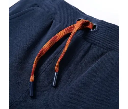 Vaikiškos Sportinės Kelnės, Tamsiai Mėlynos Mišinys, 128 Dydžio