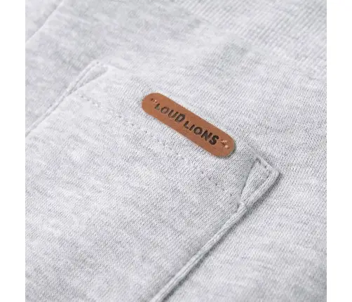 Bērnu Sporta Bikses, Nevienmērīgi Pelēkas, 128