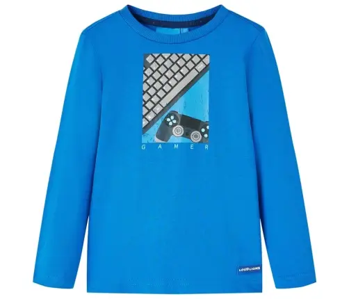 Pikkade Varrukatega Lastesärk, Koobaltsinine, 92