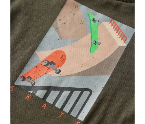 Pikkade Varrukatega Lastesärk, Khaki, 104