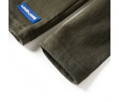 Pikkade Varrukatega Lastesärk, Khaki, 104