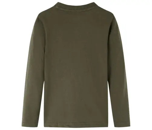 Bērnu Krekls Ar Garām Piedurknēm, Haki, 116