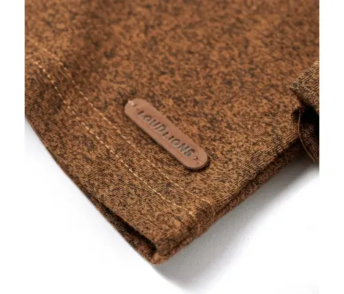 Bērnu Krekls Ar Garām Piedurknēm, Oranži Brūns, 116