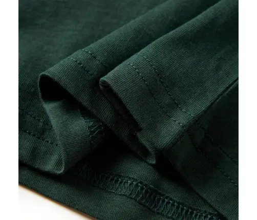 Bērnu Krekls Ar Garām Piedurknēm, Tumši Zaļš, 92