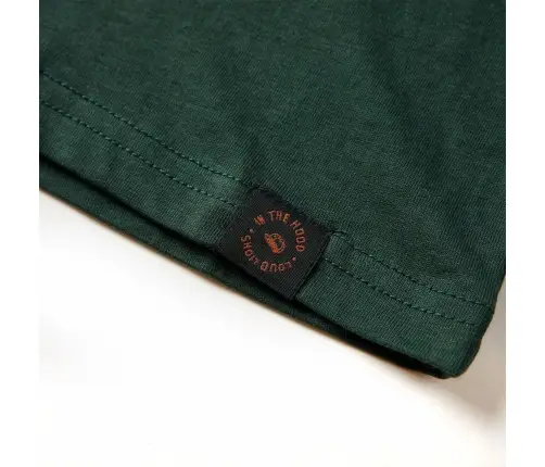 Vaikiški Marškinėliai Ilgomis Rankovėmis, Tamsiai Žali, 104 Dydžio