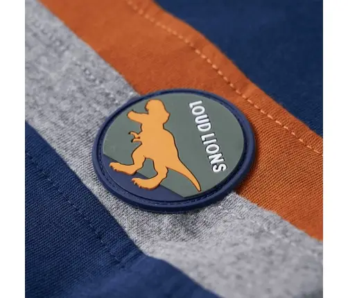 Vaikiški Marškinėliai Ilgomis Rankovėmis, Tamsiai Mėlyni, 116 Dydžio