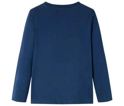 Bērnu Krekls Ar Garām Piedurknēm, Tumši Zils, 92