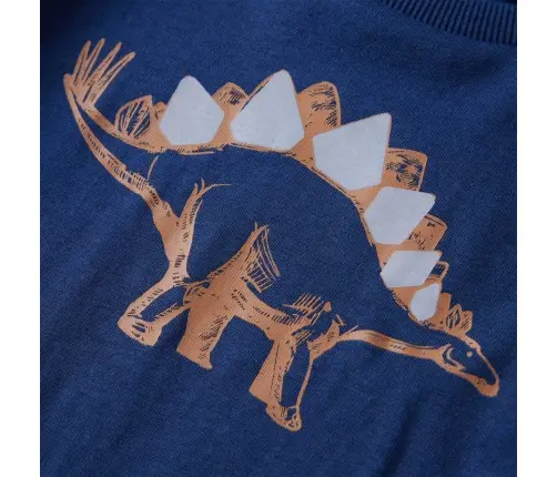 Bērnu Krekls Ar Garām Piedurknēm, Tumši Zils, 92