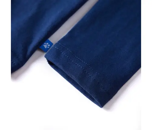 Vaikiški Marškinėliai Ilgomis Rankovėmis, Tamsiai Mėlyni, 104 Dydžio