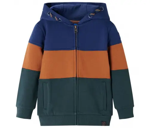 Bērnu Jaka Ar Kapuci Un Rāvējslēdzēju, 92