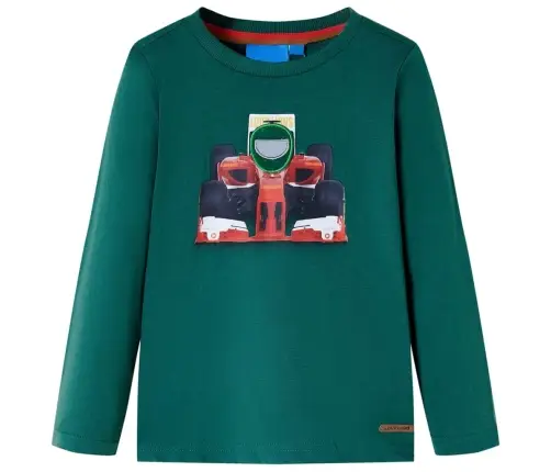 Pikkade Varrukatega Lastesärk, Roheline , 128