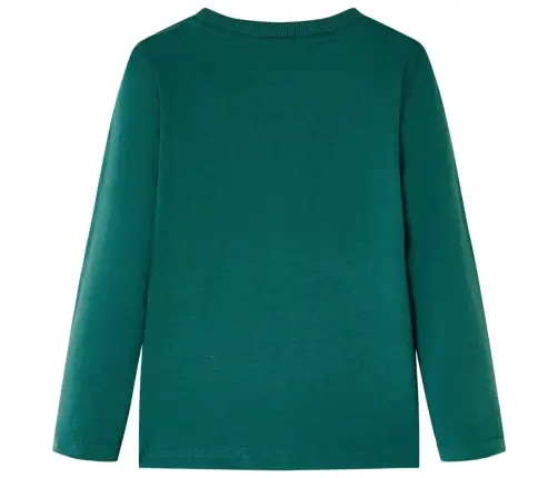 Pikkade Varrukatega Lastesärk, Roheline , 128