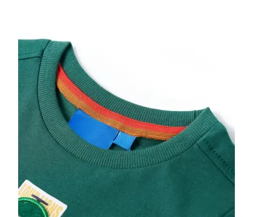 Pikkade Varrukatega Lastesärk, Roheline , 128