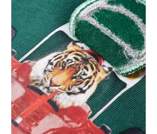 Pikkade Varrukatega Lastesärk, Roheline , 128