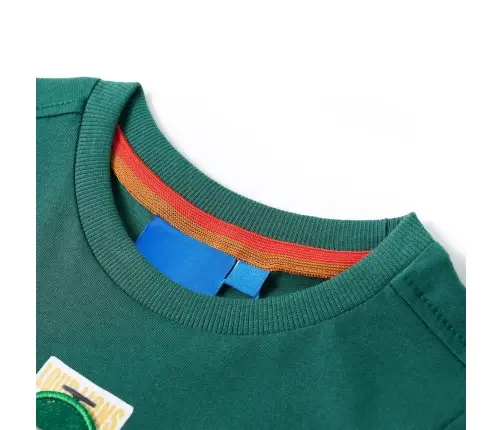 Bērnu Krekls Ar Garām Piedurknēm, Zaļš, 140