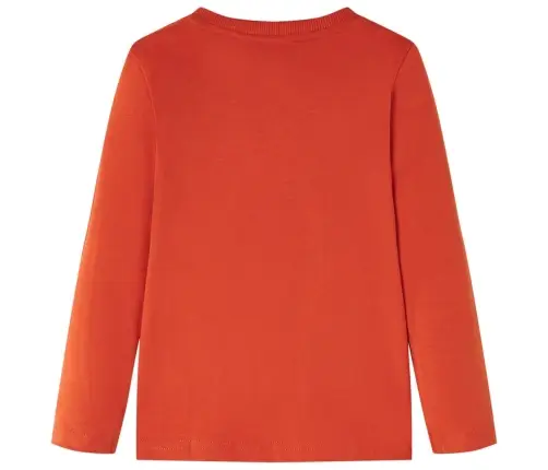Bērnu Krekls Ar Garām Piedurknēm, Oranžs, 104