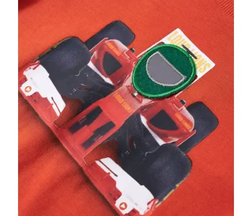 Bērnu Krekls Ar Garām Piedurknēm, Oranžs, 104