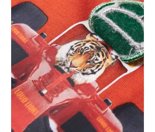 Bērnu Krekls Ar Garām Piedurknēm, Oranžs, 104