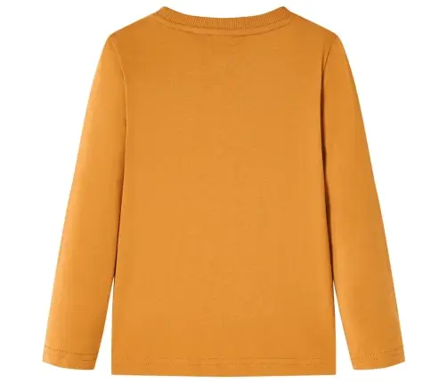 Pikkade Varrukatega Lastesärk, Tume Ooker, 104