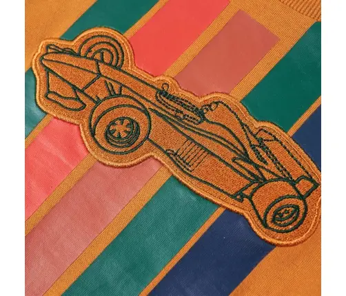 Pikkade Varrukatega Lastesärk, Tume Ooker, 104