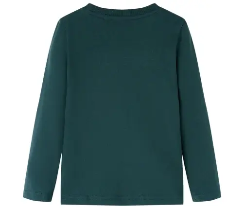 Pikkade Varrukatega Lastesärk, Tumeroheline, 128