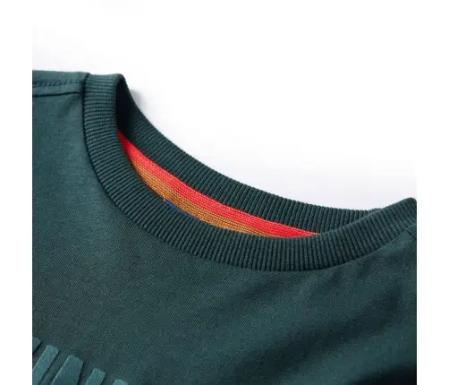 Pikkade Varrukatega Lastesärk, Tumeroheline, 128