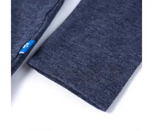 Pikkade Varrukatega Lastesärk, Tumesinised Toonid, 128