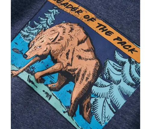 Vaikiški Marškinėliai Ilgomis Rankovėmis, Tamsiai Mėlyni, 140 Dydžio