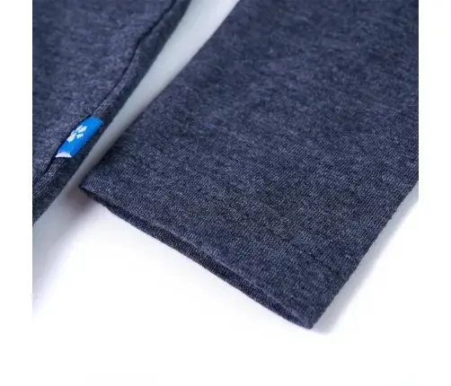 Vaikiški Marškinėliai Ilgomis Rankovėmis, Tamsiai Mėlyni, 140 Dydžio