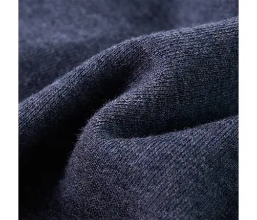 Vaikiškas Sportinis Megztinis Su Gobtuvu Ir Užtrauktuku, Mėlynas