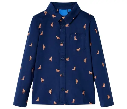 Bērnu Krekls, Tumši Zils, 140