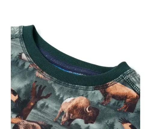 Vaikiškas Megztinis, Tamsiai Žalios Spalvos, 92 Dydžio