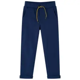 Bērnu Bikses Savelkamu Aukliņu, Tumši Zilas, 92