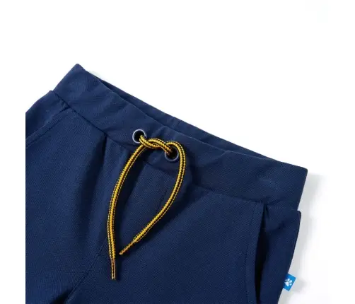 Bērnu Bikses Savelkamu Aukliņu, Tumši Zilas, 104