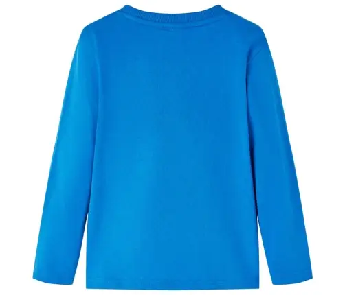 Bērnu Krekls Ar Garām Piedurknēm, Koši Zils, 92