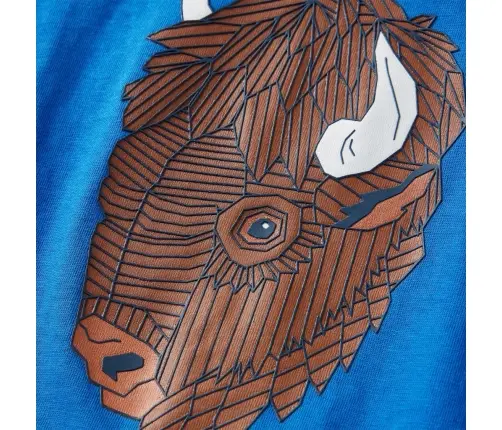 Bērnu Krekls Ar Garām Piedurknēm, Koši Zils, 92