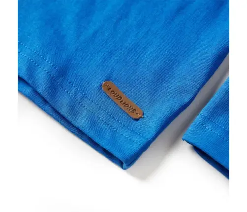 Bērnu Krekls Ar Garām Piedurknēm, Koši Zils, 92